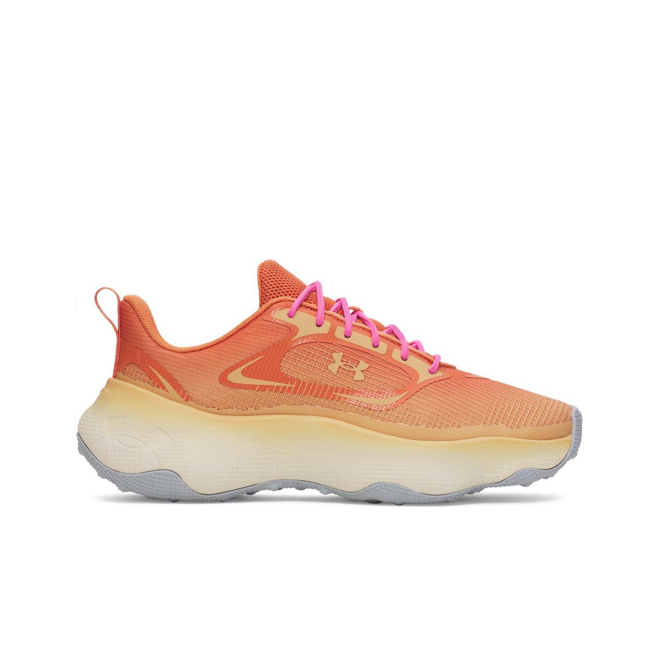 Under Armour Pulse "Dusty Coral/Terra Gold/Terra Gold" Women's Shoe - CORAL/GOLD/GOLD